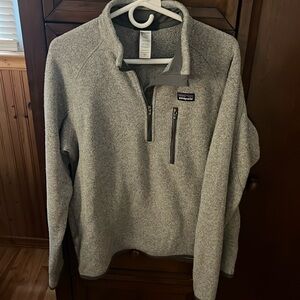 Patagonia Better Sweater half zip, gray